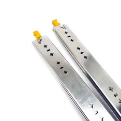 222 Heavy System Telescopic Rail 53Mmx50Cm 100Kg Locked - 222