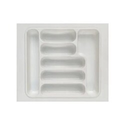 222 Drawer Cutlery Tray 42x49 cm White - 222