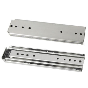 222 Heavy Sisstem Telescopic Rail 76Mmx100Cm 220Kg - 1