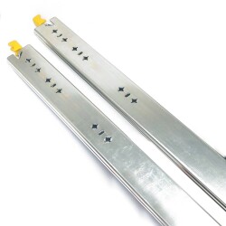 222 Heavy System Telescopic Rail 53Mmx100Cm 100Kg Locked - 3