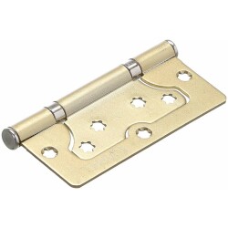 222 Hinge 10Cm Steel Antique Yellow with Internal Release - 222