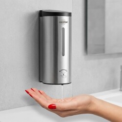 403828 Paslanmaz Sensörlü Sıvı Sabun Dispenseri 600 Ml - 4