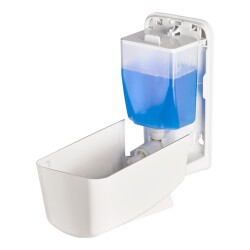 403832 Aqua Model Sıvı Sabun Dispenseri 500 ml (Beyaz) - 4