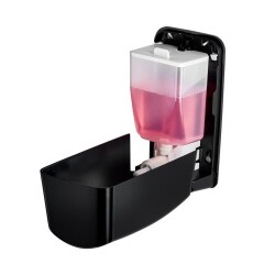 403833 Aqua Model Sıvı Sabun Dispenseri 500 ml (Siyah) - 4