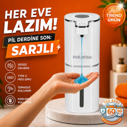403834 Sensörlü Tezgahüstü Sıvı Sabun Dispenseri Beyaz - 2