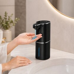 403835 Sensörlü Tezgahüstü Sıvı Sabun Dispenseri Siyah - 6