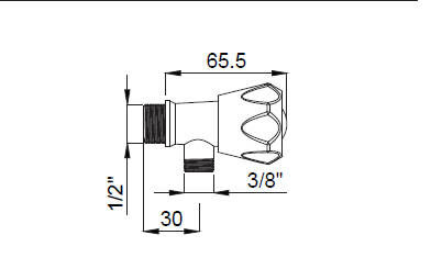Adell Faucet Intermediate Venus 1.2 3.8 - 2