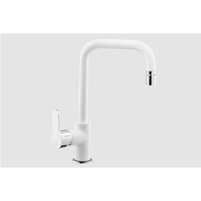 Adell Kitchen Faucet Lento White (10 Years Warranty) - 1