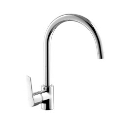 Adell Lavabo Bataryası Neon S Döner Borulu Krom - Adell