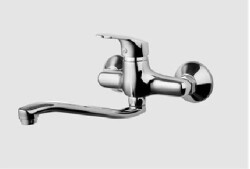 Adell Luna Wall Mounted Kitchen Faucet (10 Years Warranty) - Adell