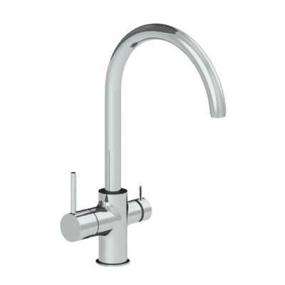 Adell Rondo Pro Kitchen Faucet with Filtered Water Outlet Chrome - 1