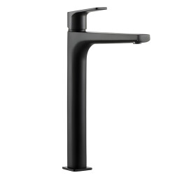 Adell Washbasin Mixer Azure Tall Black - Adell