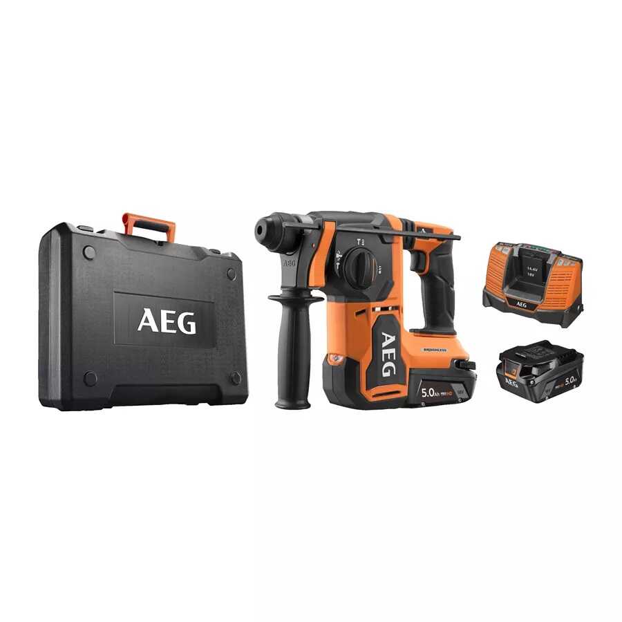 Aeg BBH 18BL2-502C Kömürsüz Kırıcı Delici 18V 5.0Ah