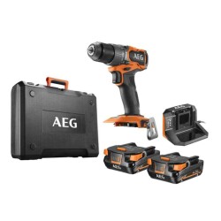 AEG BSB18SBL2-202C Drill Brushless Impact 2.0 AH - Aeg