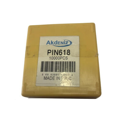 Akdeniz Pin Çivi 23 Ga 06X18 1PK: 10000 Adet - 1