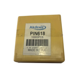 Akdeniz Pin Çivi 23 Ga 06X18 1PK: 10000 Adet - Akdeniz