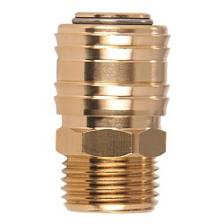 Akdeniz Record Stopper Male (Ad14A) Brass 1.4 - Akdeniz