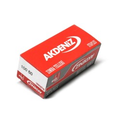 Akdeniz Staples 100 50 1Pack:300 Pieces - Akdeniz