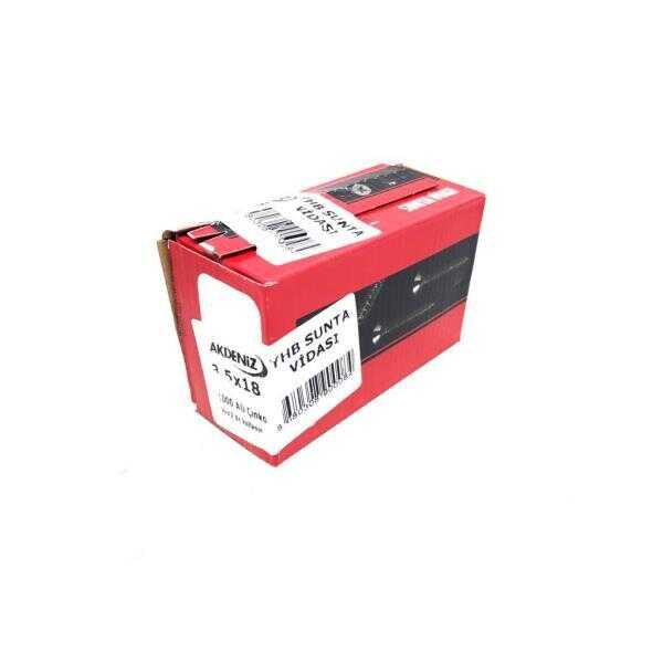 Akdeniz Sunta Vidası 3.5x18 Çinko 1PK:1000AD