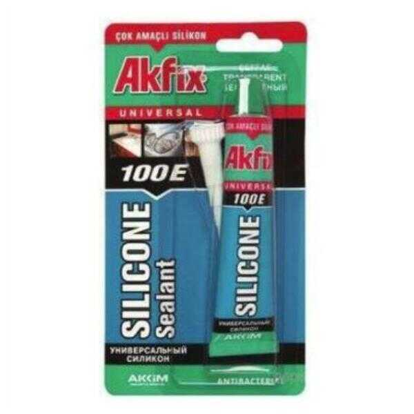 Akfix 100E Sızdırmaz Silikon - 50ml Beyaz