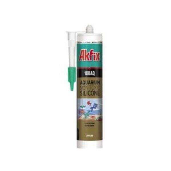 Akfix 100AQ Akvaryum Silikonu Şeffaf