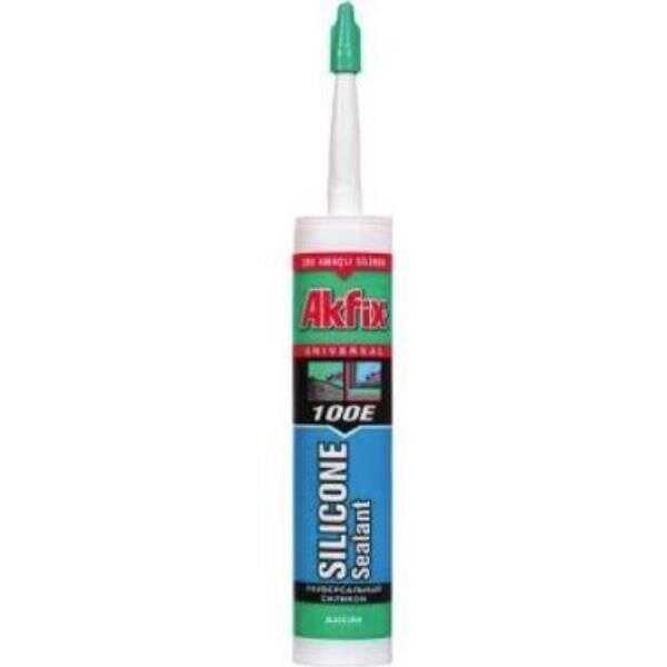 Akfix 100E Sızdırmaz Silikon - 280ml Gri
