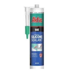 Akfix 100E Sızdırmaz Silikon 280ML Kahverengi - Akfix