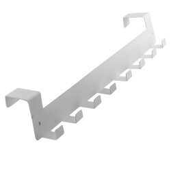 Akın Lüx 6'lı Metal Duvar Askısı Beyaz - Akın Lüx