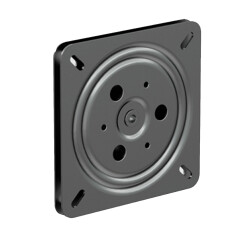 Albatur 0061 Metal TV Stool Black - Albatur