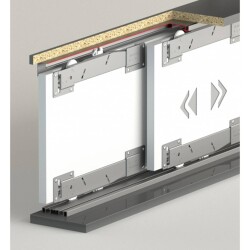 Albatur 0220 Multiline Sürgü Kapak Sistemi 50KG 2 Yönlü - 1