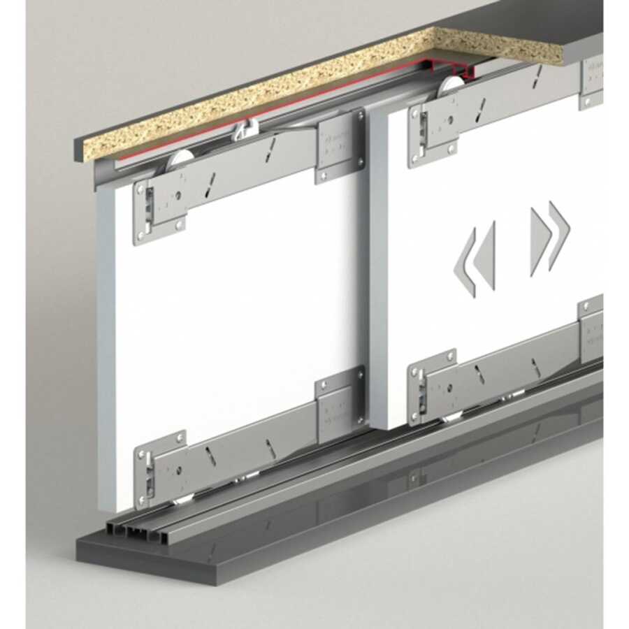 Albatur 0220 Multiline Sürgü Kapak Sistemi 50KG 2 Yönlü