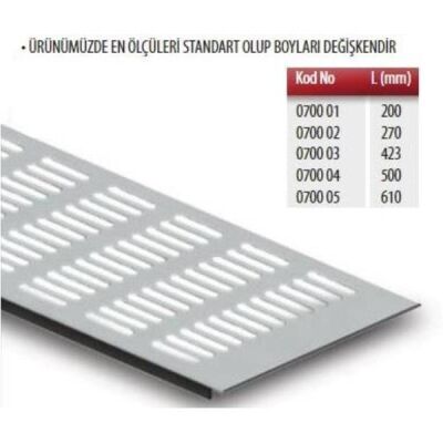 Albatur Aluminium Culvert Koza 120X270Mm - 1