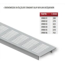 Albatur Aluminium Culvert Koza 70X500Mm - Albatur