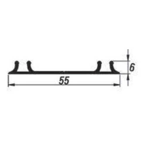 Albatur 7108 Alüminyum Alt Ray Mat Eloksal 2Mt
