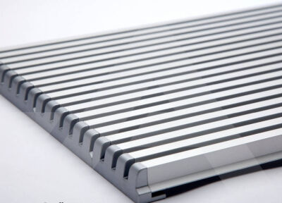 Albatur 0460 Alüminyum Menfez Bar 610mm Inox - 2