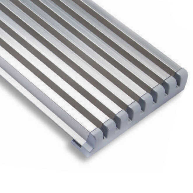 Albatur 0480 Alüminyum Menfez Bar 610mm Inox