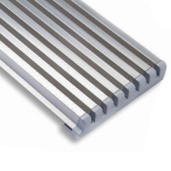Albatur 0480 Alüminyum Menfez Bar 610mm Inox - Albatur