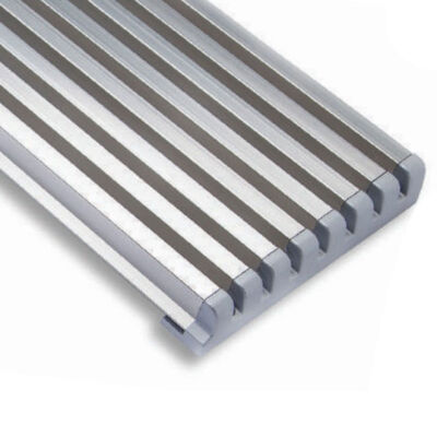 Albatur 0480 Alüminyum Menfez Bar 610mm Inox - 1