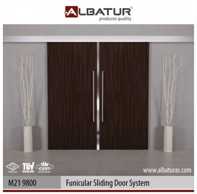 Albatur Door Sliding Mechanism 120Kg Adjustable Double - 2