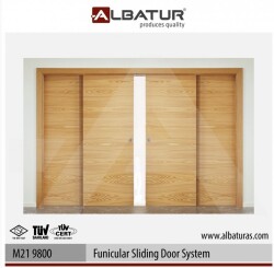 Albatur Door Sliding Mechanism 120Kg Adjustable Double - 5