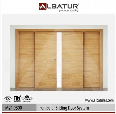 Albatur Door Sliding Mechanism 120Kg Adjustable Double - 5