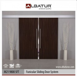 Albatur Door Sliding Mechanism 120Kg Adjustable Single - 1
