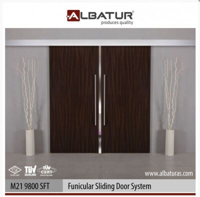 Albatur Door Sliding Mechanism 120Kg Adjustable Single - 1
