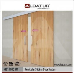 Albatur Door Sliding Mechanism 120Kg Adjustable Single - 2
