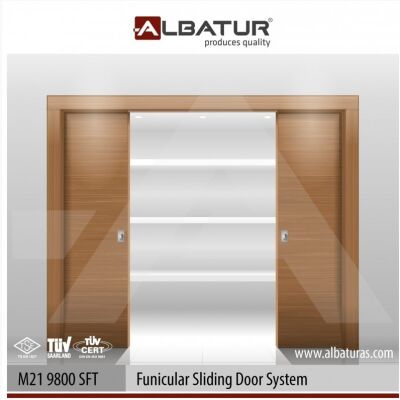 Albatur Door Sliding Mechanism 120Kg Adjustable Single - 3
