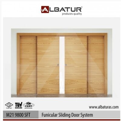 Albatur Door Sliding Mechanism 120Kg Adjustable Single - 4