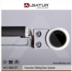 Albatur Door Sliding Mechanism 120Kg Adjustable Single - 7