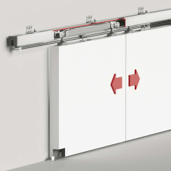 Albatur Door Sliding Mechanism 40Kg Adjustable Bi-Directional Sliding - 1