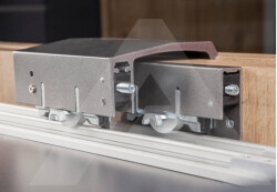 Albatur Wardrobe Sliding Mechanism 100 Kg 2 Cover Set - 3