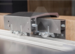 Albatur Wardrobe Sliding Mechanism 100 Kg 2 Cover Set - 4